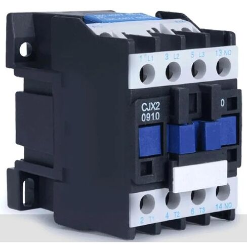 CJX2-0910 AC Contactor 3 Phase 3-Pole NO Coil Voltage 220V Din Rail Mounted Normal Open 9A in Saudi Arabia