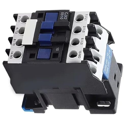 CJX2-0910 AC Contactor 3 Phase 3-Pole NO Coil Voltage 220V Din Rail Mounted Normal Open 9A in Saudi Arabia