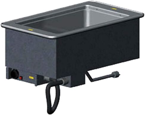 Vollrath 36471 بئر طعام ساخن كهربائي مع (1) بئر معزول من الفولاذ المقاوم للصدأ مقاس 12 × 20 بوصة (15 بوصة عرض × 26 بوصة عمق × 15 بوصة ارتفاع O.A.) 625 واط 240 فولت/60/1 درجة الحموضة in Kuwait