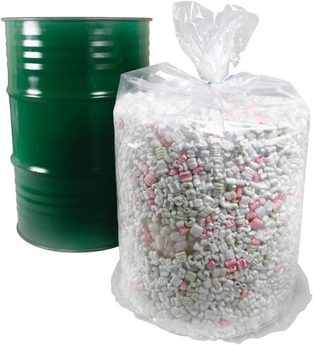 55 Gallon Round Bottom Polypropylene Drum Liners, 38" x 40", 4-Mil, CASE OF 100 in Kuwait