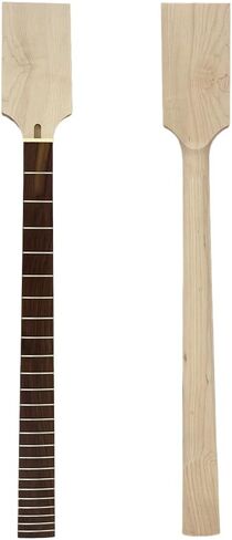 Baritone 30-inch Extended Scale Electric Guitar Neck, 22 Fret Mahogany Neck with Rosewood Fretboard, Paddle Headstock – Bolt-On Heel. in Saudi Arabia