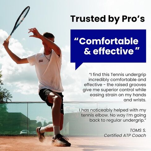 ROCKETGRIP Octopus Tennis Racket Grip with Applicator (2-Pack) – Soft Silicone Tennis Grip – Cushioned, Sweat-Resistant Tennis Equipment – Vibration Dampening Tennis Accessories (Red) in Kuwait