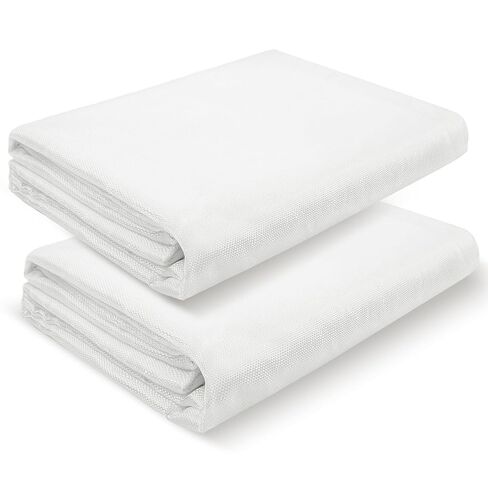 2 Pack 6 oz Fiberglass Cloth, 12 Feet x 50 Inches Woven E-Glass Plain Weave Fabric for Boat, Auto, Rc Plane, Surfboard, Tub, Pool Repair, White in Kuwait