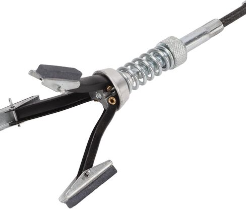 Adjustable Engine Cylinder Hone Tool Deglazer with 3 Piece 220 Grit Stones 1 1/8in, Self Centering Flexible Shaft, for Deglazing Cylinders 3/4in to 2 /2in in Kuwait