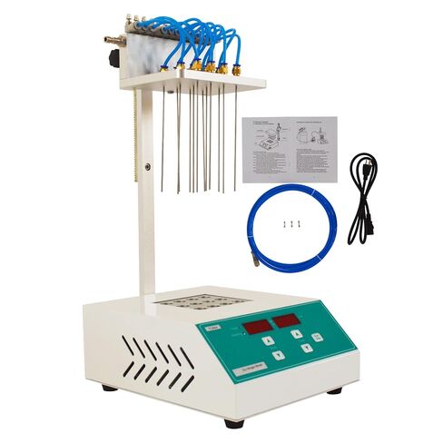Sample Concentrator 12 Holes Dry-Type Nitrogen Termovap Sample Concentrator Dry Nitrogen Blowing Machine AC110V in Kuwait