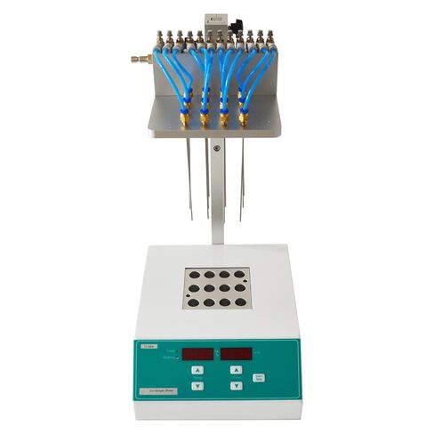 Sample Concentrator 12 Holes Dry-Type Nitrogen Termovap Sample Concentrator Dry Nitrogen Blowing Machine AC110V in Kuwait