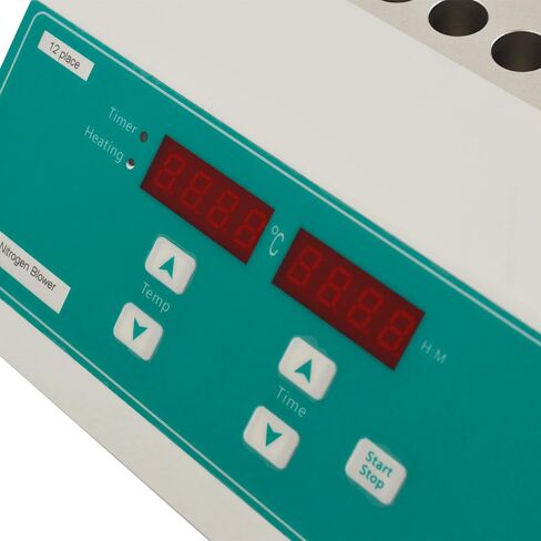 Sample Concentrator 12 Holes Dry-Type Nitrogen Termovap Sample Concentrator Dry Nitrogen Blowing Machine AC110V in Kuwait