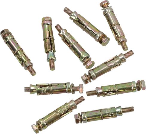 M6 6 مم × 60 مم توسيع راول بولت لتركيب المراسي كم البناء 10pk in Kuwait