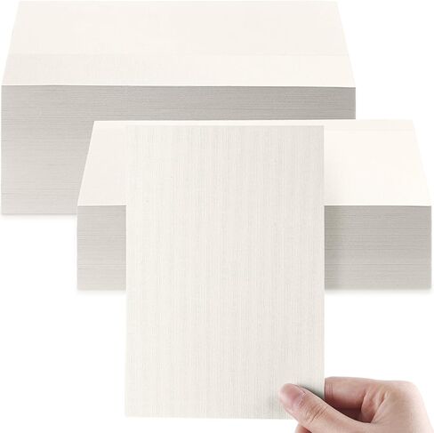 GeoSar 100 Sheets Cratstock 4 × 6 دعوة ورقة طابعة ثقيلة 92 رطل 250GSM بطاقة الفهرس لبطاقات بريتر البريدية in Kuwait