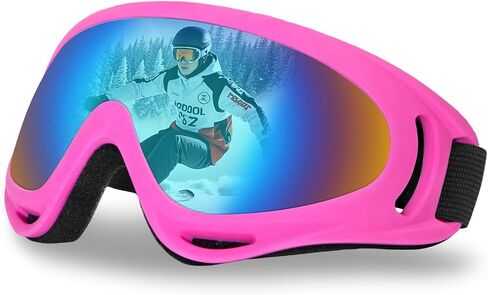 SooGree Snow Ski Goggles for Men Women,ATV Motocross Goggles Racing Helmet Goggles,UV Protection Snowboard Snow Glasses in Saudi Arabia