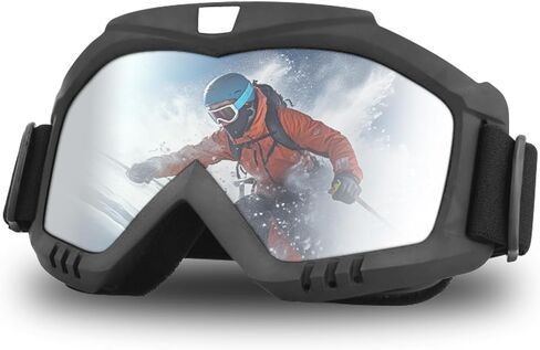 SooGree Snow Ski Goggles for Men Women,ATV Motocross Goggles Racing Helmet Goggles,UV Protection Snowboard Snow Glasses in Saudi Arabia