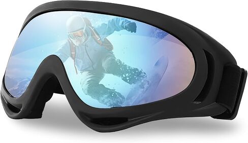 SooGree Snow Ski Goggles for Men Women,ATV Motocross Goggles Racing Helmet Goggles,UV Protection Snowboard Snow Glasses in Saudi Arabia