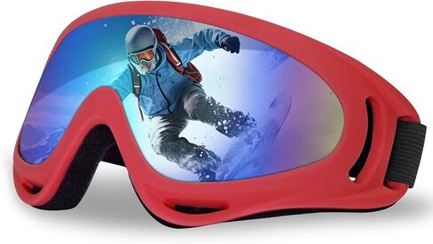 SooGree Snow Ski Goggles for Men Women,ATV Motocross Goggles Racing Helmet Goggles,UV Protection Snowboard Snow Glasses in Saudi Arabia