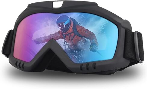 SooGree Snow Ski Goggles for Men Women,ATV Motocross Goggles Racing Helmet Goggles,UV Protection Snowboard Snow Glasses in Saudi Arabia