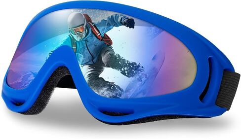 SooGree Snow Ski Goggles for Men Women,ATV Motocross Goggles Racing Helmet Goggles,UV Protection Snowboard Snow Glasses in Saudi Arabia