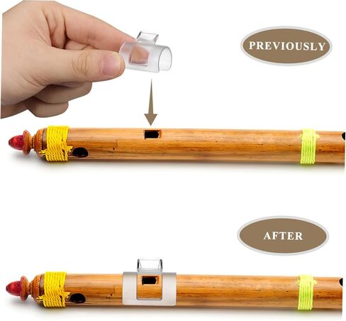 Abaodam Flute Blow Aid المعبرة عن مفتاح Defg دعامة تعلم الناي للمبتدئين ملحقات محمولة in Kuwait
