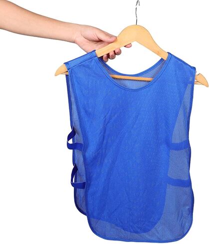 4pcs Youth Soccer Training Vest Lightweight Polyester Sports Pinnies with Quick On-off Design for Basketball Practice and Outdoor Sports, Soccer Party Decor in Saudi Arabia