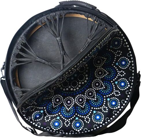 ARAW Shamanic Drums Bag, Bodhran Drum Case, Handmade Frame Drum Bag, Hand Drum Protection, Drum Case, Cordura Bag (16 Inches X 3 Inches) in Kuwait