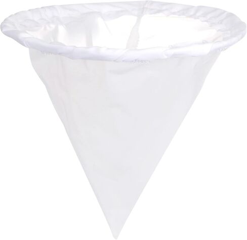 uxcell 60 Mesh Paint Filter Bag 7" Dia Cone Shape Nylon Strainer for Filtering Paint, Gasoline, Fuel, Home Brewing in Kuwait