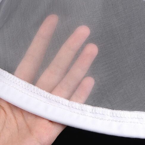 uxcell 60 Mesh Paint Filter Bag 7" Dia Cone Shape Nylon Strainer for Filtering Paint, Gasoline, Fuel, Home Brewing in Kuwait