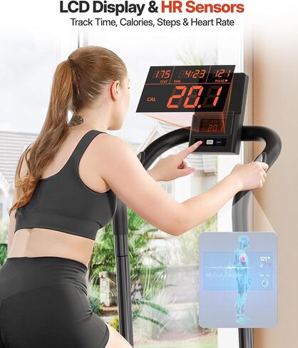 YOLEO جهاز ستاير مغناطيسي للمنزل، مقاومة 16 مستوى تصل إلى 130 رطل، متسلق سلالم قابل للطي مع خطوة 28 بوصة، آلة سلالم قلبية هادئة مع مستشعر HR وسعة 660 رطل in Kuwait