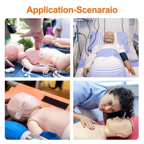 Child Nursing Manikin - Medical School CPR & First Aid Training Dummy for Professional Patient Care, Nursing Skills Practice, Pediatric Emergency Simulations in Kuwait