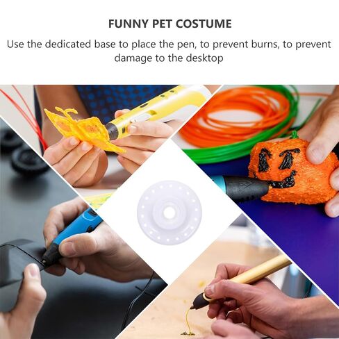 8 قطع من حامل أقلام الطباعة ثلاثية الأبعاد من BESPORTBLE، قاعدة بلاستيكية متوافقة مع أدوات DIY لتخزين القلم الأنيق لجلسات العمل الإبداعية والاحتياجات الإبداعية in Kuwait