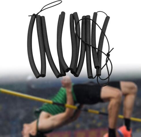 High Jump Band Pole Bungee Cord Crossbar Foldable Lightweight Versatile in Kuwait
