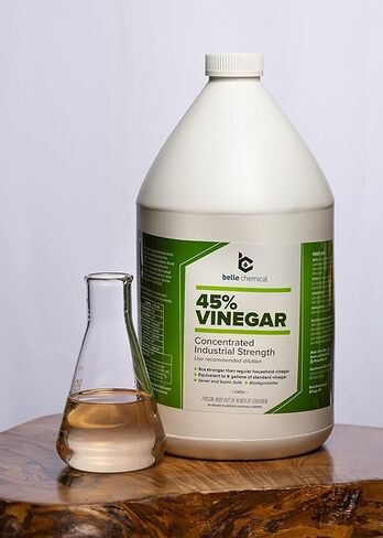 45% Pure Vinegar - Concentrated Industrial Grade (2-Gallons) in Kuwait