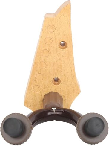 Keenso Guitar Wall Mount, Beech Wood and Iron Guitar Hanger Hook with Rubber Sleeve, U Shaped Wall Holder for Acoustic Electric Bass Classical Ukulele, Home Studio (Type 3) in Kuwait
