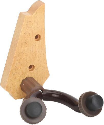 Keenso Guitar Wall Mount, Beech Wood and Iron Guitar Hanger Hook with Rubber Sleeve, U Shaped Wall Holder for Acoustic Electric Bass Classical Ukulele, Home Studio (Type 3) in Kuwait