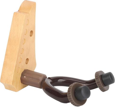 Keenso Guitar Wall Mount, Beech Wood and Iron Guitar Hanger Hook with Rubber Sleeve, U Shaped Wall Holder for Acoustic Electric Bass Classical Ukulele, Home Studio (Type 3) in Kuwait