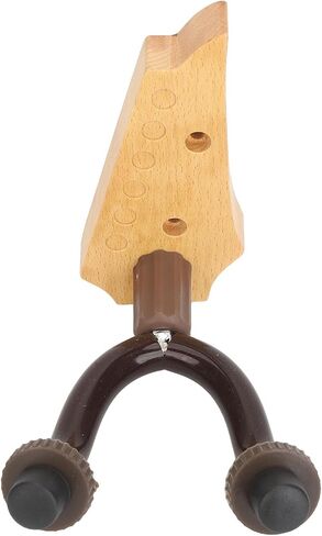 Keenso Guitar Wall Mount, Beech Wood and Iron Guitar Hanger Hook with Rubber Sleeve, U Shaped Wall Holder for Acoustic Electric Bass Classical Ukulele, Home Studio (Type 3) in Kuwait