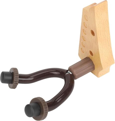 Keenso Guitar Wall Mount, Beech Wood and Iron Guitar Hanger Hook with Rubber Sleeve, U Shaped Wall Holder for Acoustic Electric Bass Classical Ukulele, Home Studio (Type 3) in Kuwait