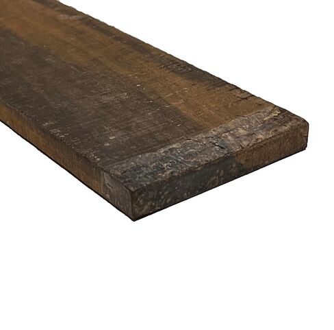 لوحة أصابع جيتار غابون خشب الأبنوس من Exotic Wood Zone فارغة مقاس 12 بوصة × 2 بوصة × 3/8 بوصة - القيثارة | موردو Luithers Tonewood in Kuwait