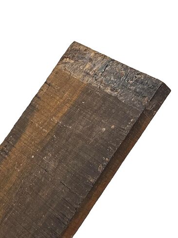 لوحة أصابع جيتار غابون خشب الأبنوس من Exotic Wood Zone فارغة مقاس 12 بوصة × 2 بوصة × 3/8 بوصة - القيثارة | موردو Luithers Tonewood in Kuwait