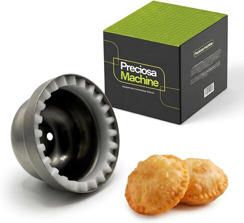 Cortador De Pastelitos Venezolanos Stainless Steel Cutter with Removable Die Sandwich Cutter and Sealer Professional Dough Press Moldes para Pastelitos Venezolanos Kitchen Tool Durable Easy to Clean in Kuwait