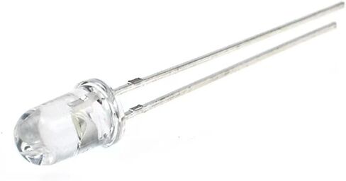 100 جهاز كمبيوتر شخصى 3mm 940nm الأشعة تحت الحمراء IR باعث أضواء LED ديود واضح شفاف عدسة مستديرة DC 1.2V-1.5V 20mA إضاءة لمبة مصابيح مكونات الالكترونيات مؤشر انبعاث الضوء in Kuwait