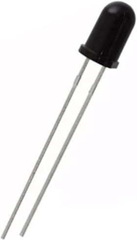 100 جهاز كمبيوتر شخصى 3mm 940nm الأشعة تحت الحمراء IR باعث أضواء LED ديود واضح شفاف عدسة مستديرة DC 1.2V-1.5V 20mA إضاءة لمبة مصابيح مكونات الالكترونيات مؤشر انبعاث الضوء in Kuwait