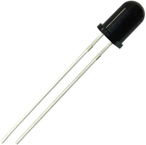 100 جهاز كمبيوتر شخصى 3mm 940nm الأشعة تحت الحمراء IR باعث أضواء LED ديود واضح شفاف عدسة مستديرة DC 1.2V-1.5V 20mA إضاءة لمبة مصابيح مكونات الالكترونيات مؤشر انبعاث الضوء in Kuwait
