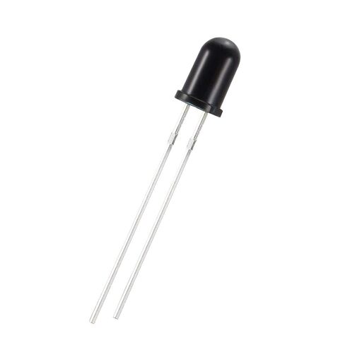 30 قطعة 5 مللي متر 940nm الأشعة تحت الحمراء استقبال ديود DC1.2-1.3V LED IR استقبال صمامات باعثة للضوء أسود رأس مستدير in Kuwait