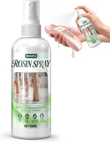 3.38 Oz Rosin Spray, Spray Rosin for Dancers, Rosin Spray for Dance Shoes, Enhance Grip, Maintain Flexibility and Elevate Your Dance Experience for Dancers, Students and Performers in Kuwait