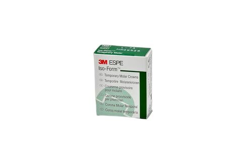 3M ESPE L70 Iso-Form Temporary Metal Crowns 2nd Lower Right Molar 5/Bx in Kuwait