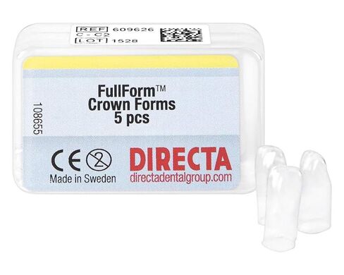 Directa 609626 FullForm Peel Off Crowns C-2 C-System الجانب الأيسر المتوسط ​​5/Pk in Kuwait