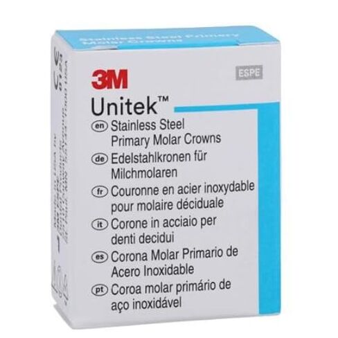 3M Solventum 900146 Unitek Crowns الفولاذ المقاوم للصدأ المولي الأساسي الأول #6 أسفل اليمين 5/Bx in Kuwait
