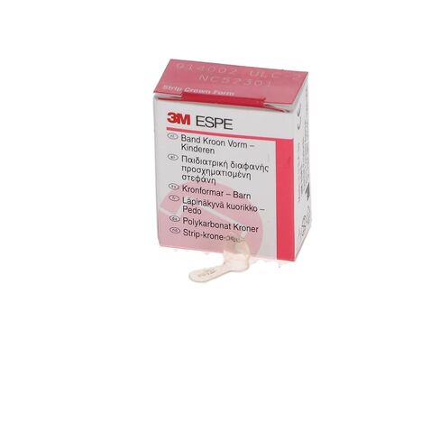 3M ESPE 914002 Unitek Pedodontic Strip Crown Forms #2 الجزء العلوي الأيسر المركزي 5/Pk in Kuwait