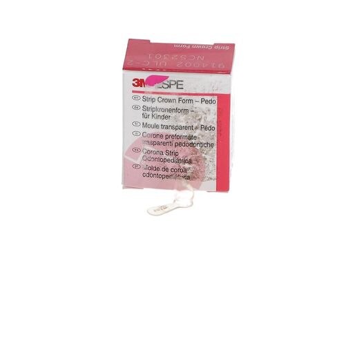 3M ESPE 914002 Unitek Pedodontic Strip Crown Forms #2 الجزء العلوي الأيسر المركزي 5/Pk in Kuwait