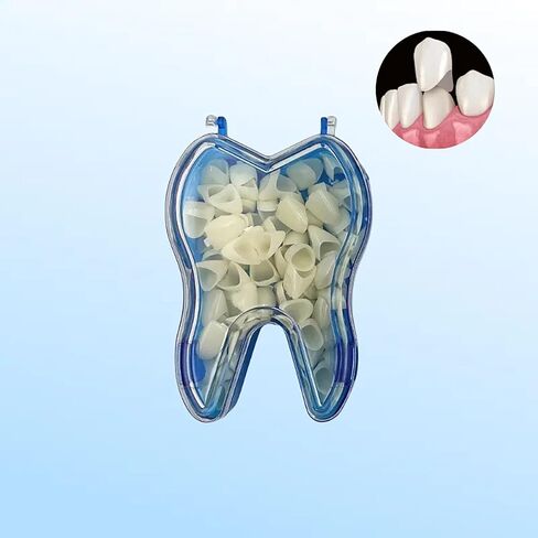 50 قطعة/صندوق بأحجام مختلطة طقم تاج مؤقت للأسنان الأمامية in Kuwait