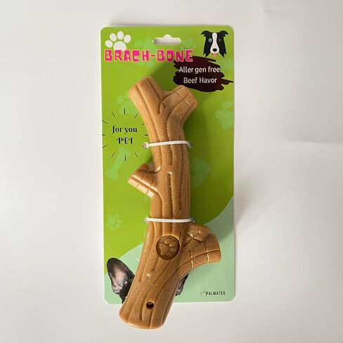 Dog Toys Pet Accessories Durable Dog Chew Toy Interactive Dog Sawdust Toys for Aggressive Chewers Large Breed (Brown Antler) in Kuwait