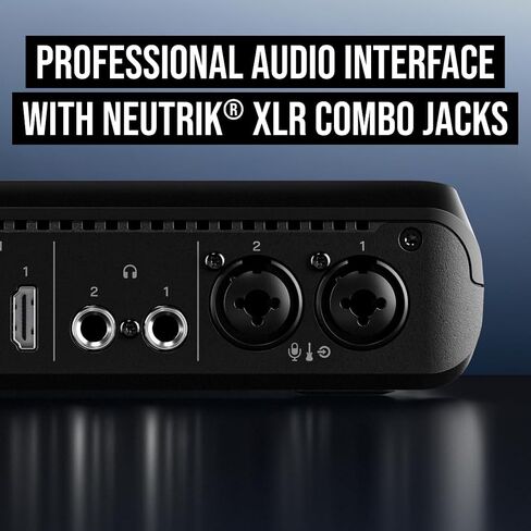 RØDE RØDECaster Video S - محول فيديو Podcast وواجهة الصوت - كاميرا متعددة، 4 × مدخلات فيديو (HDMI وUSB)، 1080p60، مشاهد متعددة المصادر in Kuwait